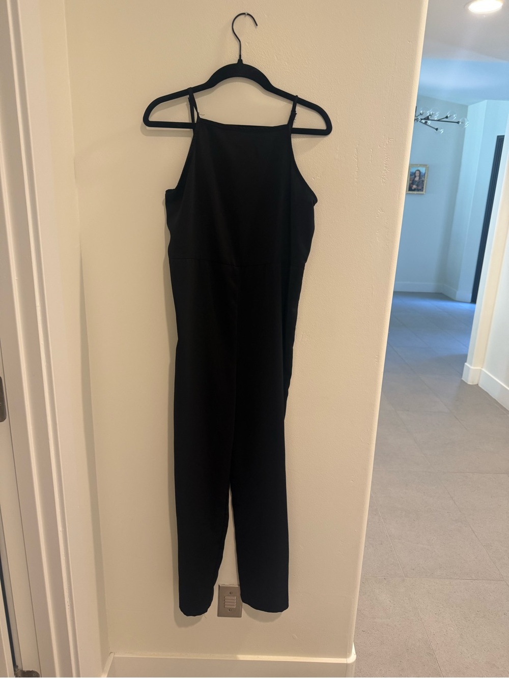 Girls lightweight square neck romper